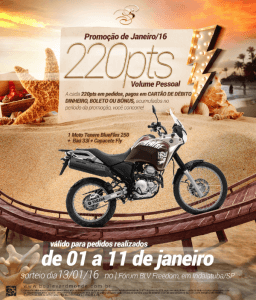 Boulevard Monde e como ganhar uma MOTO TENERE BLUEFLEX 250: promoção histórica e lições
