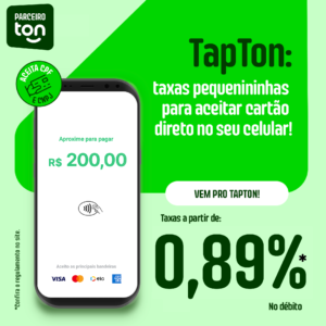 Cartão Pré-Pago + Maquininha TON: a combinação perfeita para quem trabalha por conta própria