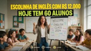 COM R$ 12.000, ELA ABRIU UMA ESCOLINHA DE INGLÊS QUE HOJE TEM 60 ALUNOS