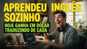 ELE APRENDEU INGLÊS SOZINHO E HOJE GANHA EM DÓLAR TRADUZINDO TEXTOS DA SALA DE CASA